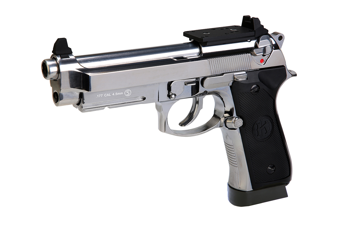 KL92 A1 Silver Ver. Optic Ready Blow Back Airgun