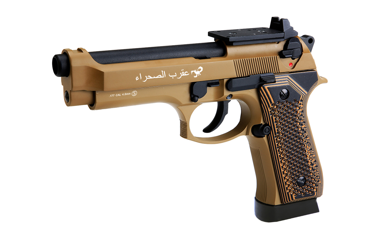KL92 A1 Desert PRO(Optic Ready & G10 Grip) Airgun